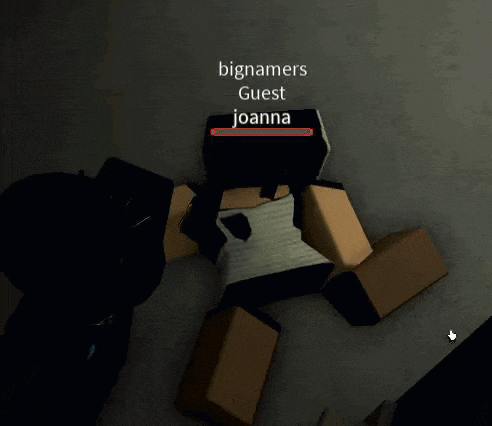 a person is laying on a bed in a video game with a sword in their hand .
