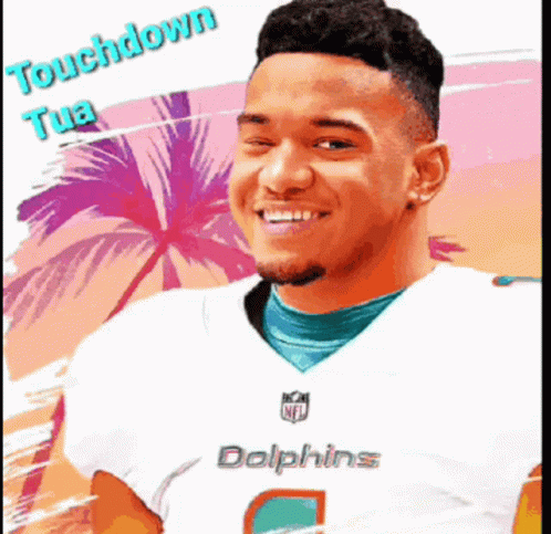Touchdown Tua Tua Tagovailoa GIF - Touchdown Tua Tua Tagovailoa Miami Dolphins GIFs