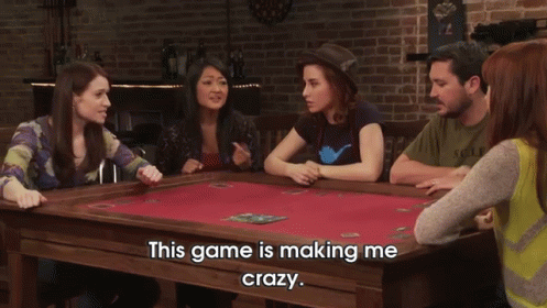 Tabletop - Resistance Gag Reel: Ashley And Amy Are Going Crazy GIF - Wil Wheaton Geek And GIFs