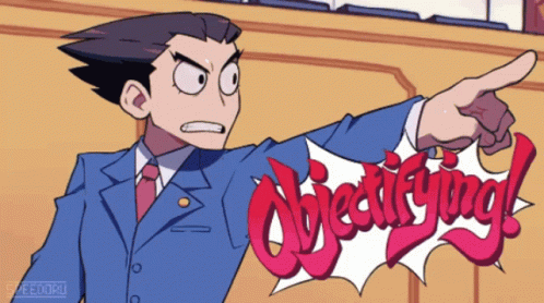 Ace Attorney Objection GIF - Ace Attorney Objection Objectifying GIFs