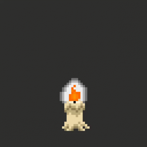 Pixelated Candle GIF - Pixelated Candle Smoke Dragon GIFs