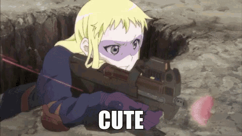 Anime Militarygirl GIF - Anime Militarygirl Military GIFs
