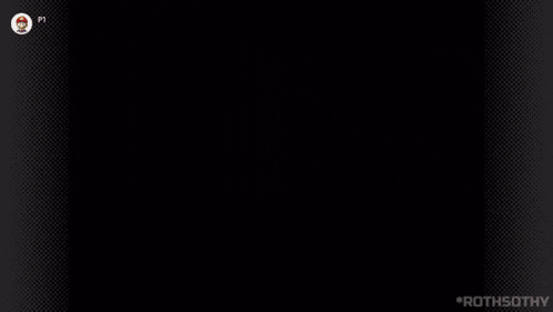 a yellow rectangle on a black background with rothsothy written below it