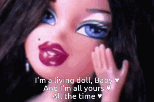 I Am A Living Doll Barbie Doll GIF - I Am A Living Doll Barbie Doll Living Doll GIFs