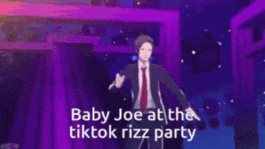 Baby Joe Ole Kulten GIF - Baby Joe Ole Kulten Rizz Party GIFs