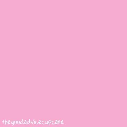 a cartoon of a cupcake with a pink frosting says hi there