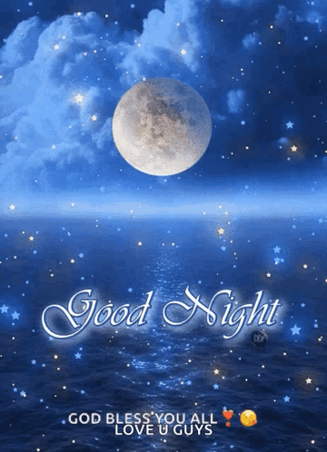 Bedtime Goodnight GIF - Bedtime Goodnight Full Moon GIFs