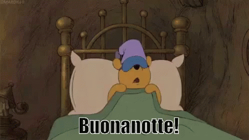 Winnie Pooh GIF - Buonanotte Sogni D Oro Winnie The Pooh GIFs