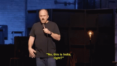 Louis Ck India GIF - Louis Ck India Stand Up GIFs