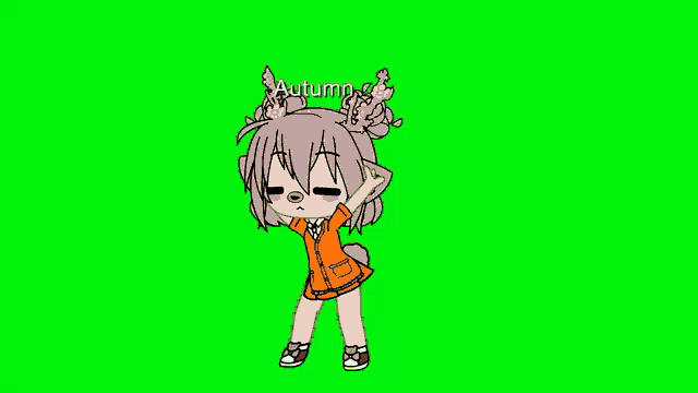a girl with a crown on her head has the word autumn written on her face