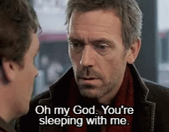 Sleeping With Me Dr House GIF - Sleeping With Me Dr House Hugh Laurie GIFs