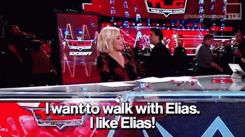 Renee Young Elias GIF - Renee Young Elias Walk With Elias GIFs