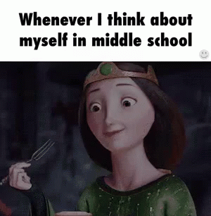 Whenever I Think About Myself In Middle School GIF - Middle School GIFs