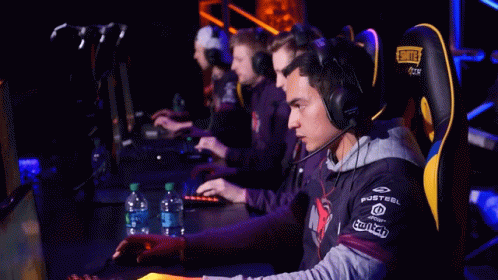 Gamers Smite GIF - Gamers Smite Playing Game GIFs