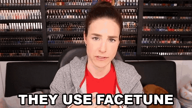 They Use Facetune Photo Application GIF - They Use Facetune Photo Application You Tuber GIFs