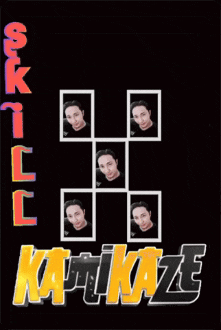 a picture of a man in a maze with the words " kamukaze " on the bottom