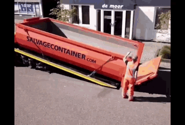 Dompelcontainer Salvagecontainer GIF - Dompelcontainer Salvagecontainer Dompelklontainer GIFs
