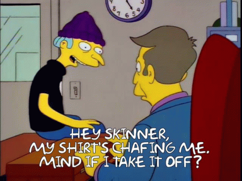 Burns Skinner GIF - Burns Skinner The Simpsons GIFs