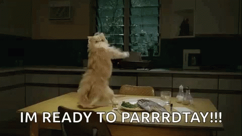 Dancing Cat Parrrdtay GIF - Dancing Cat Parrrdtay Excited GIFs