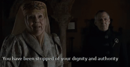 Dignity Authority GIF - Dignity Authority Lady Tyrell GIFs