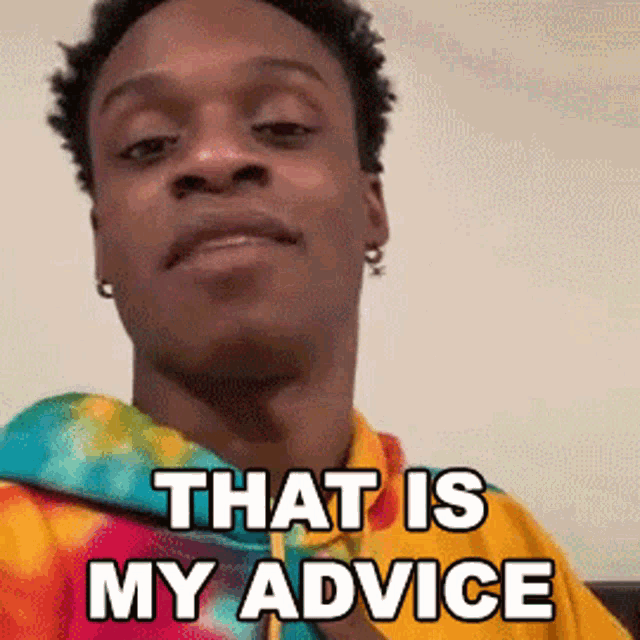 That Is My Advice Cameo GIF - That Is My Advice Cameo My Opinion GIFs