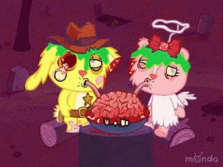 Happy Tree Friends Eating GIF