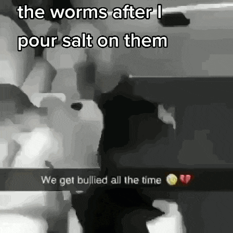 a black and white photo of a man pouring salt on a group of people .