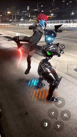 a screenshot of a video game that says you on the bottom right