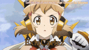 exia carlez is the name of the anime character