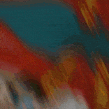 a blurry picture of a woman 's face with a red and blue background