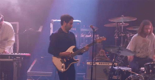 Guitarist The Imbeciles GIF - Guitarist The Imbeciles Playing Guitar GIFs
