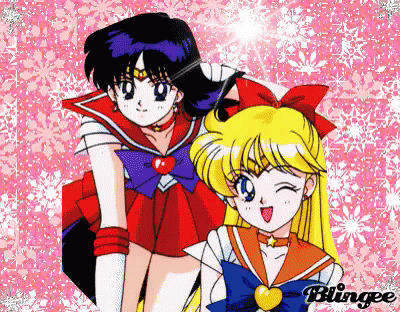 Sailor Moon Sailor Venus GIF - Sailor Moon Sailor Venus Sailor Mars GIFs