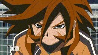 a close up of a cartoon character with disney xd written on the bottom right