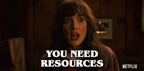 You Need Resources You Need Help GIF - You Need Resources You Need Help Supplies GIFs
