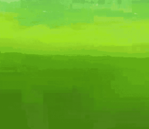 a cartoon of a cloud floating in the air on a green background .