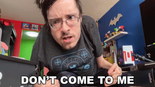 Dont Come To Me Ricky Berwick GIF - Dont Come To Me Ricky Berwick Stay Away From Me GIFs