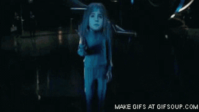 a make gifs at gifsoup.com animated gif of a woman with blonde hair