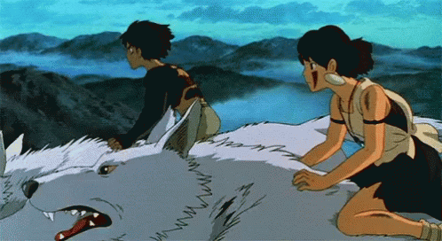 Ghibli Animated GIF - Ghibli Animated Ride GIFs