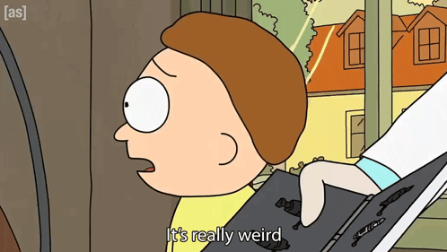 It'S Really Weird Morty Smith GIF - It'S Really Weird Morty Smith Rick And Morty GIFs