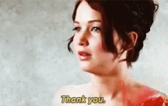Katniss Everdeen Thank You GIF - Katniss Everdeen Thank You The Hunger Games GIFs