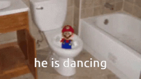 Mario He Is Dancing GIF - Mario He Is Dancing Super Mario GIFs