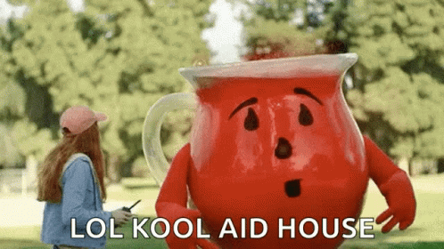 Kool Aid Lol Kool Aid House GIF - Kool Aid Lol Kool Aid House Smile GIFs