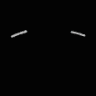 a drawing of a monster 's mouth with sharp teeth and two crossed eyes .