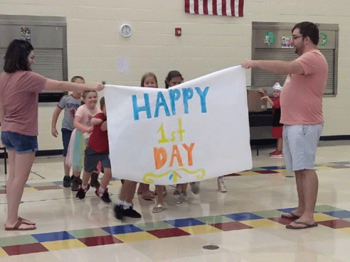 First Day Of School Valleykids GIF - First Day Of School Valleykids Happy GIFs