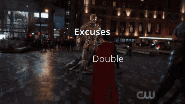 Tdcu Excuses GIF - Tdcu Excuses Elseworlds GIFs