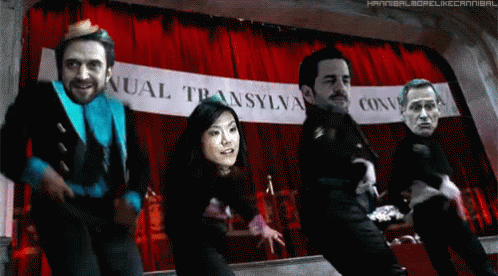 Rocky Hannibal Picture Show - Hannibal Nbc GIF - Hannibal Hannibal Nbc Rocky Horror GIFs