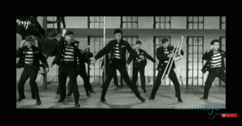Elvis Presley Dancing GIF - Elvis Presley Dancing Vibing Out GIFs