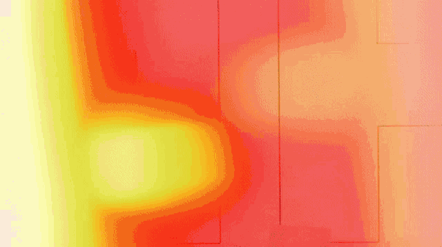 a red , yellow and orange background with a blurred texture