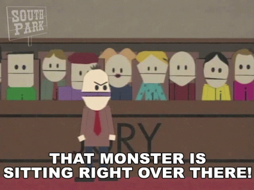 That Monster Is Sitting Right Over There Scott GIF - That Monster Is Sitting Right Over There Scott South Park GIFs