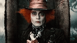 Johnny Depp Alice In Wonderland GIF